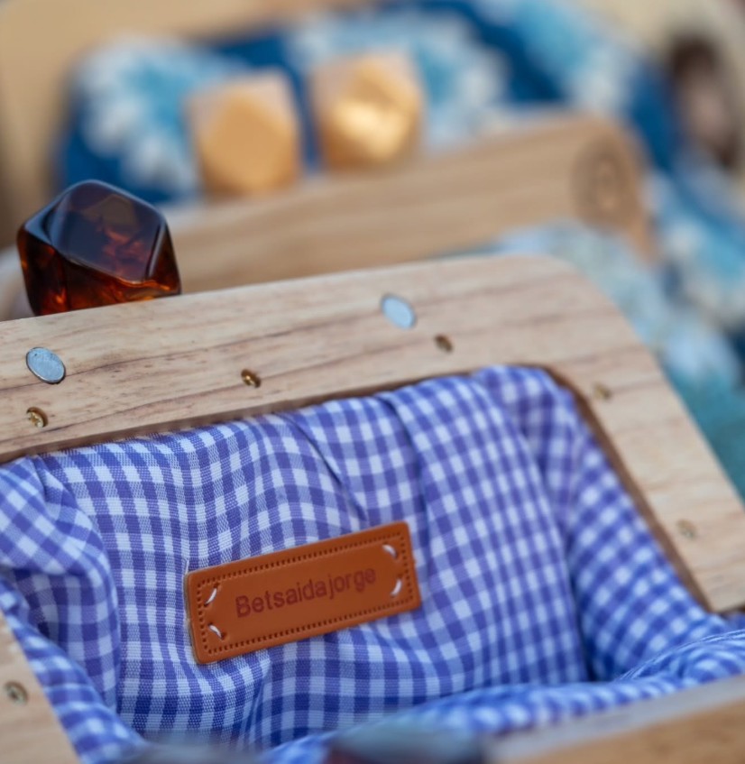 Detalle de un bolso de Betsaide Jorge